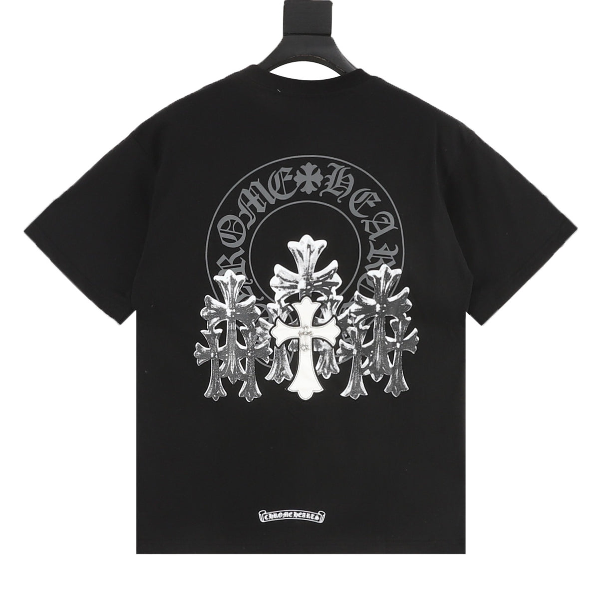 Chrome Hearts Leather Patch Cross T-Shirt product detail 2