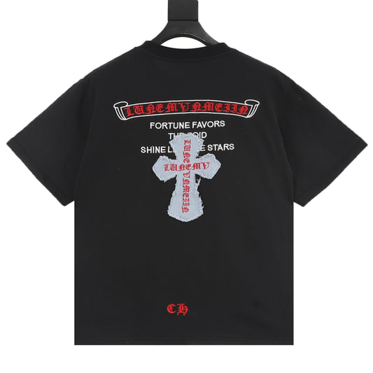 Chrome Hearts Denim Patch T-Shirt product detail 2