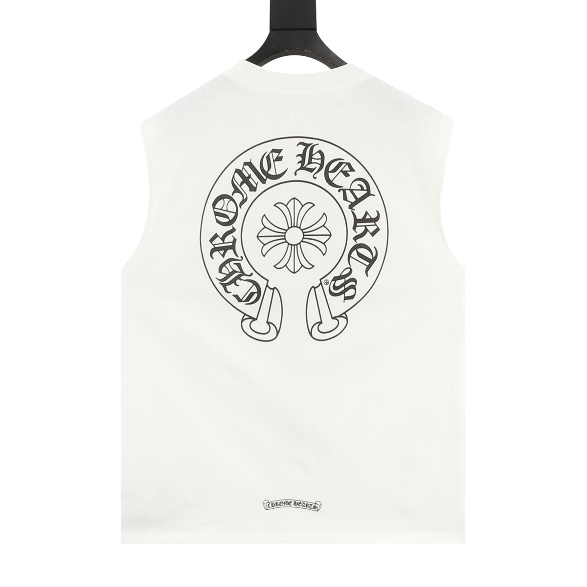 Chrome Hearts Gothic Script Horseshoe Tank Top product detail 2