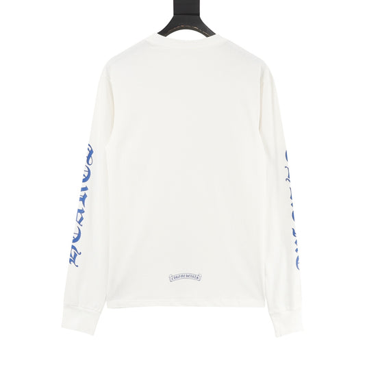 Chrome Hearts Gothic Script Print Long-Sleeve T-Shirt product detail 2