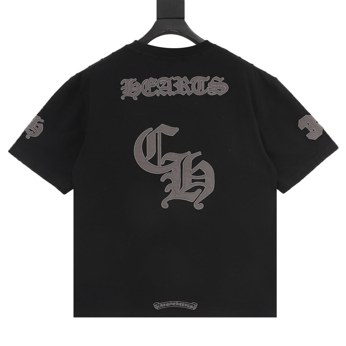 Chrome Hearts Gothic Script Patch Embroidered T-Shirt product detail 2