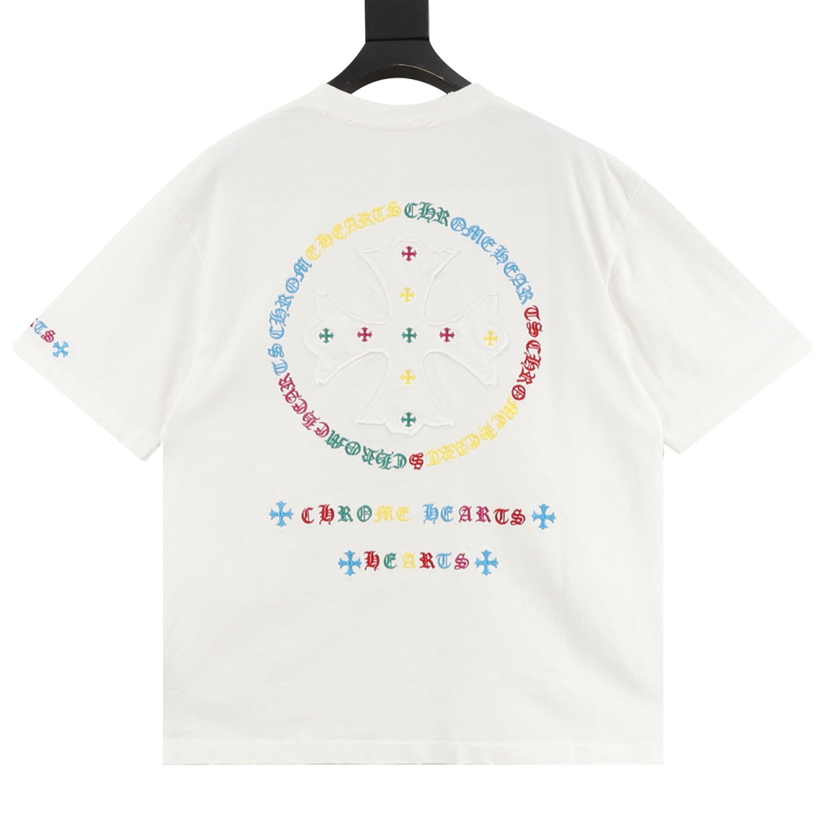 Chrome Hearts Multicolor Logo Print T-Shirt product detail 2