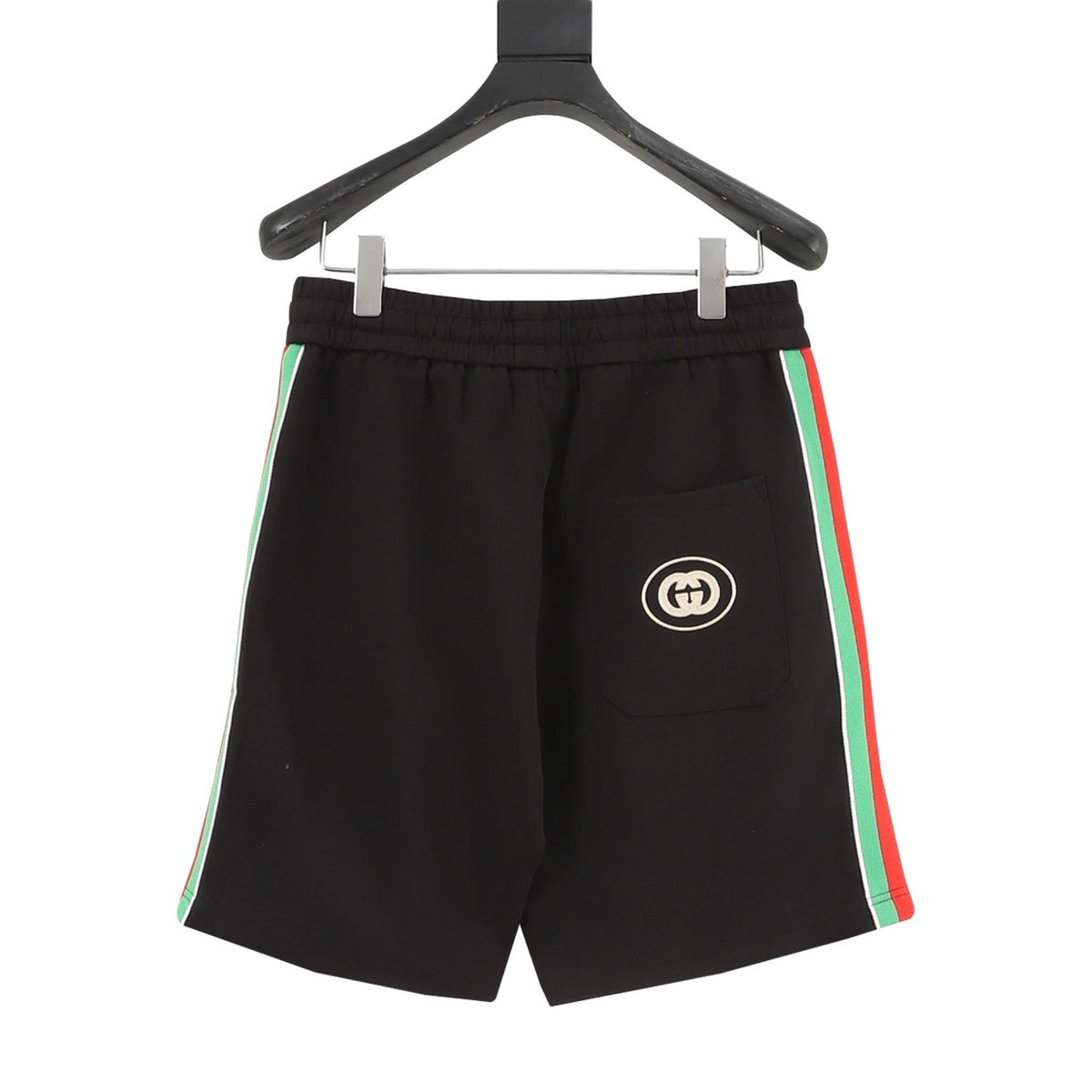 Gucci Web-Stripe Double G Embroidered Sport Shorts product detail 2