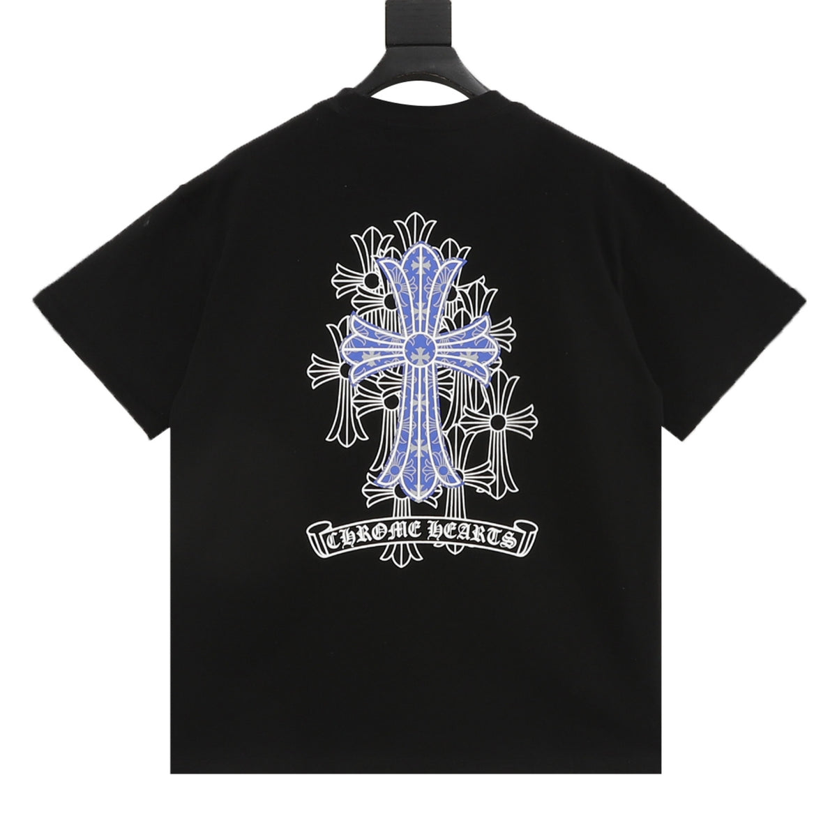Chrome Hearts Blue Multi-Cross T-Shirt product detail 2