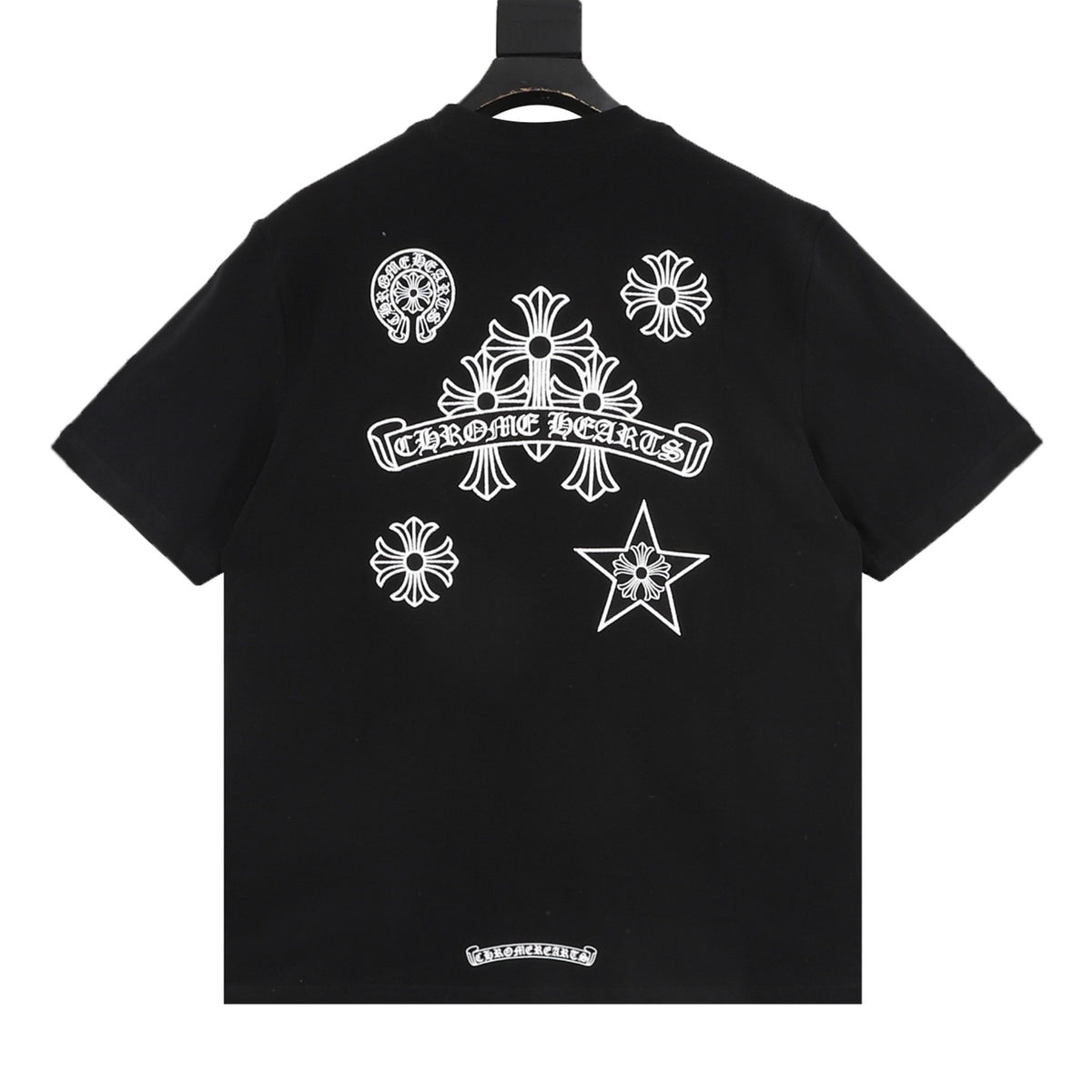 Chrome Hearts Gothic Script Cross T-Shirt product detail 2