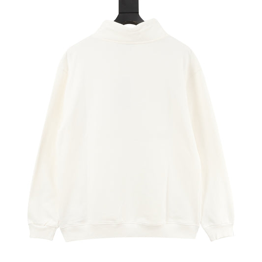 Gucci Wave Puff-Print Embroidered Hooded Sweatshirt product detail 2