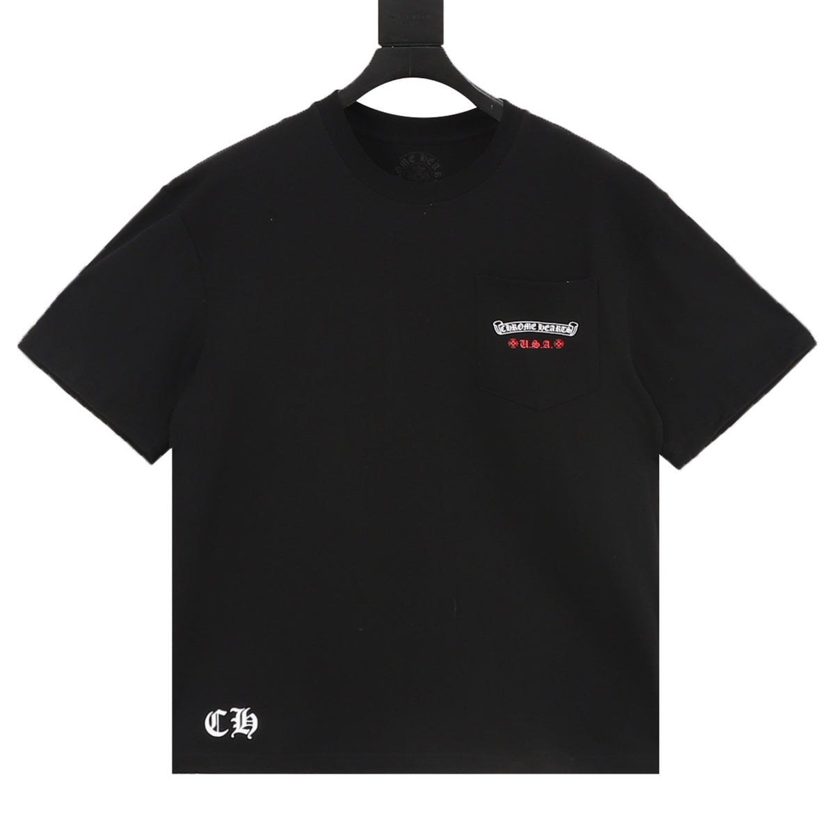 Chrome Hearts American Flag Print T-Shirt product detail 2