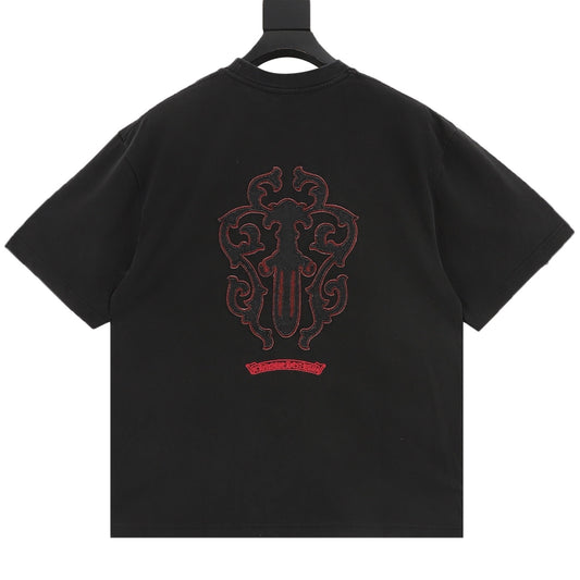 Chrome Hearts Dagger Patch Embroidered T-Shirt product detail 2