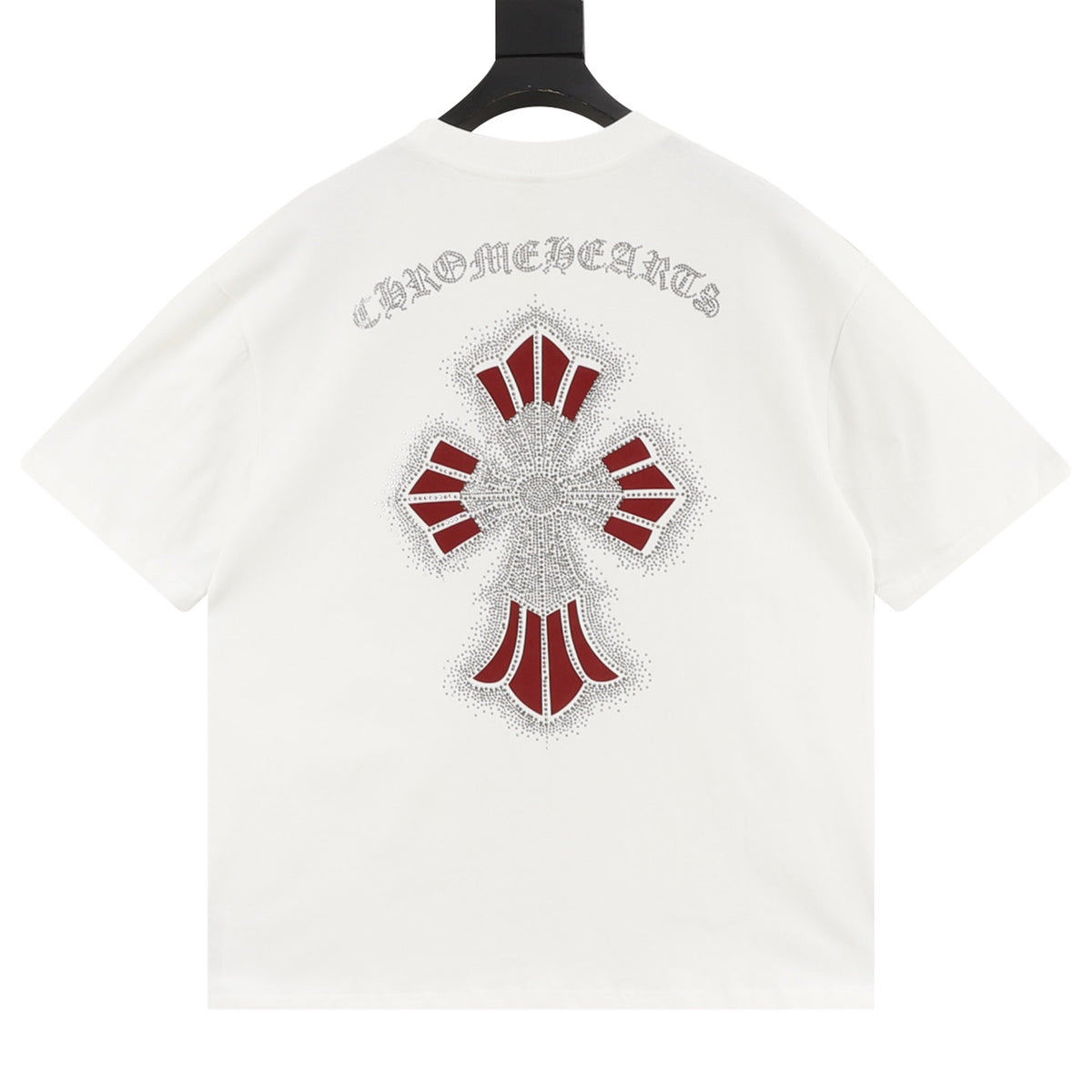 Chrome Hearts Rhinestone Cross T-Shirt product detail 2