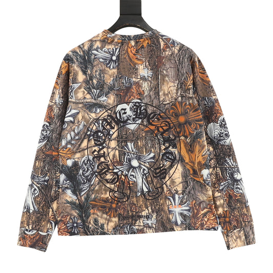Chrome Hearts Nike Nocta All-Over Print Long-Sleeve T-Shirt product detail 2