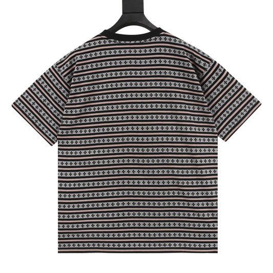 Chrome Hearts All-Over Cross Yarn-Dyed T-Shirt product detail 2