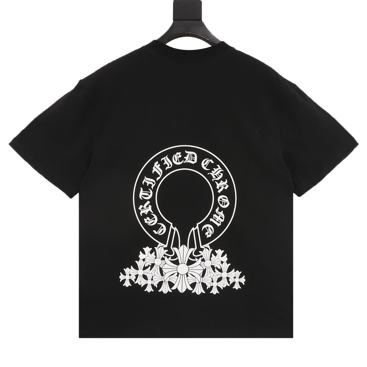 Chrome Hearts Horseshoe Multi-Cross Print T-Shirt product detail 2