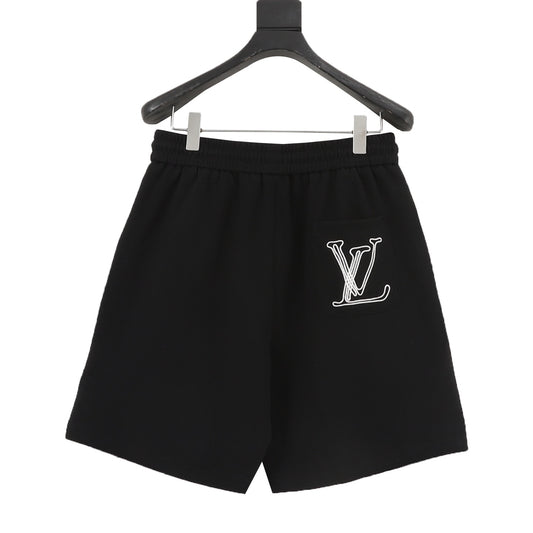 Louis Vuitton Signature Letter Embroidered Shorts product detail 2