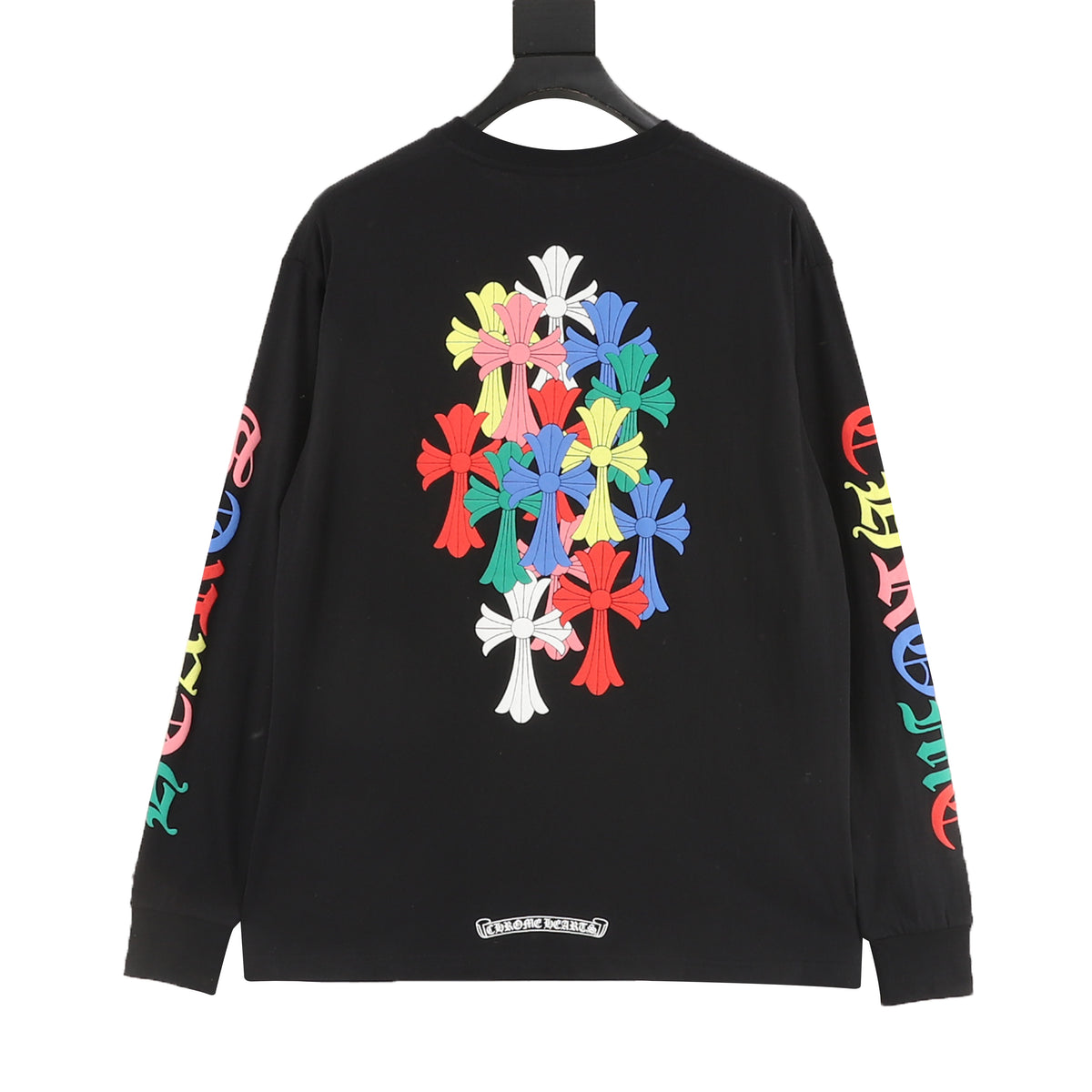 Chrome Hearts Miami Multicolor Cross Print Long-Sleeve T-Shirt product detail 2