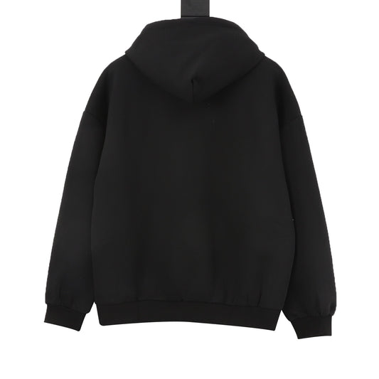Gucci Logo Zip-Up Hooded Sweatshirt product detail 2