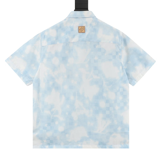 Louis Vuitton Layered Logo Print Short-Sleeve Shirt - White product detail 2