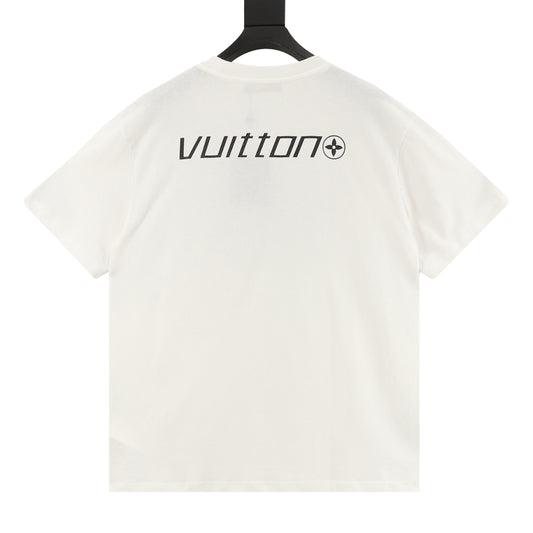Louis Vuitton Shadow Logo Print T-Shirt - Black product detail 2