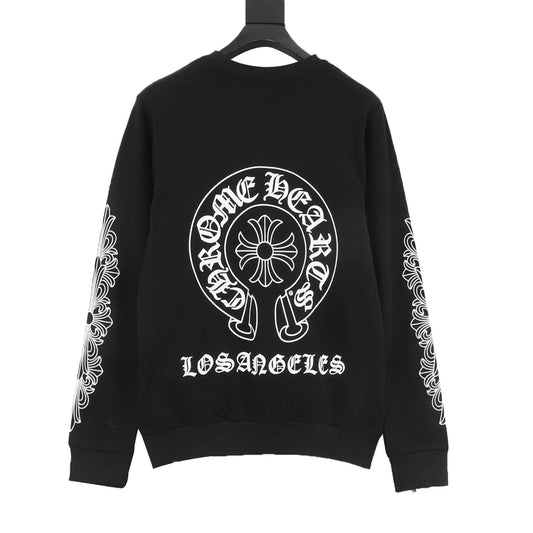 Chrome Hearts Los Angeles Graphic Crewneck Sweatshirt product detail 2