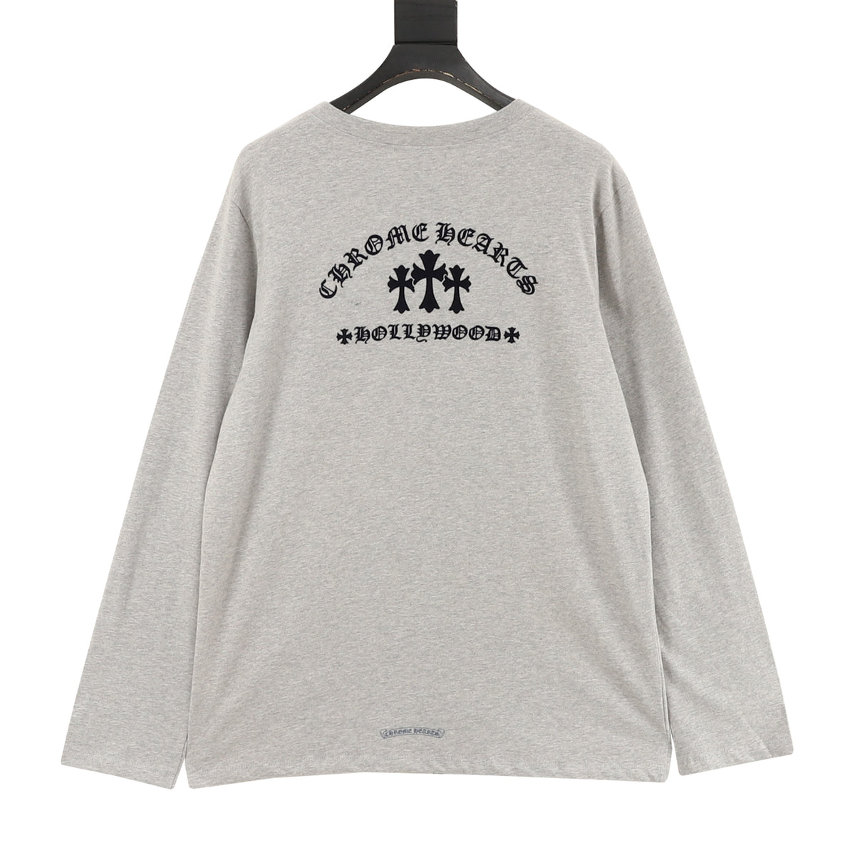 Chrome Hearts Flocked Cross Long-Sleeve T-Shirt product detail 2