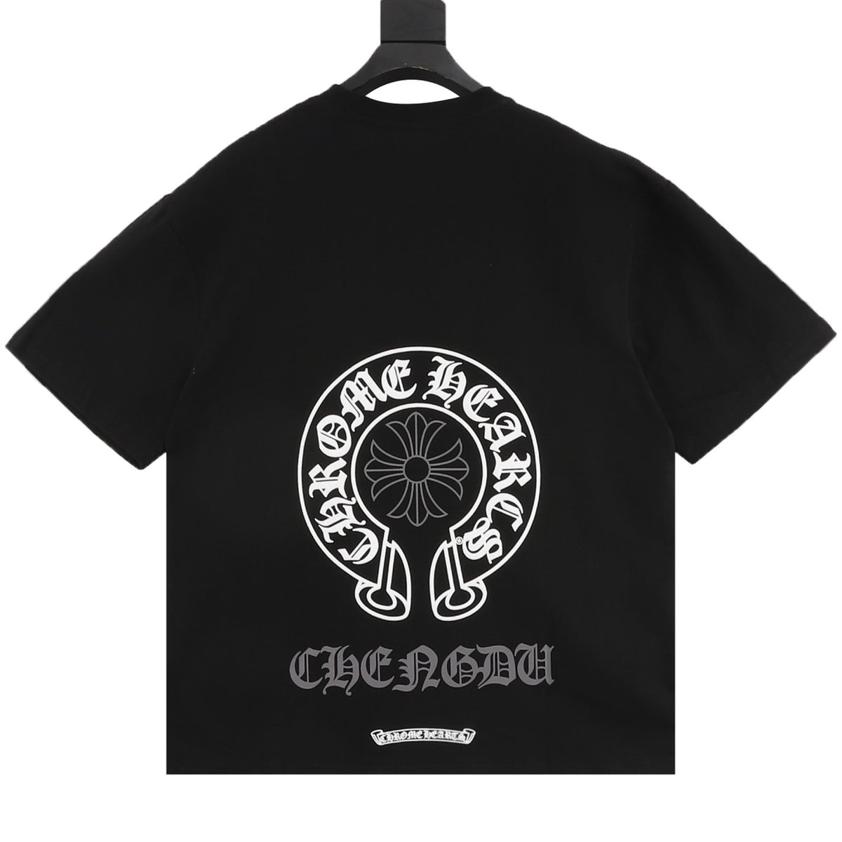 Chrome Hearts Horseshoe Cross Print T-Shirt product detail 2