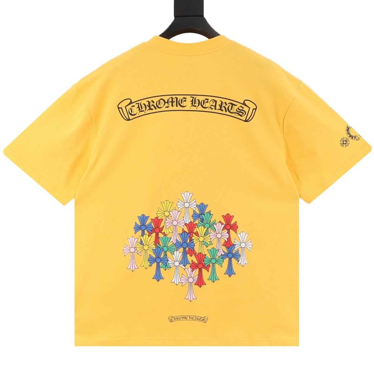 Chrome Hearts Multicolor Cross Print T-Shirt product detail 2