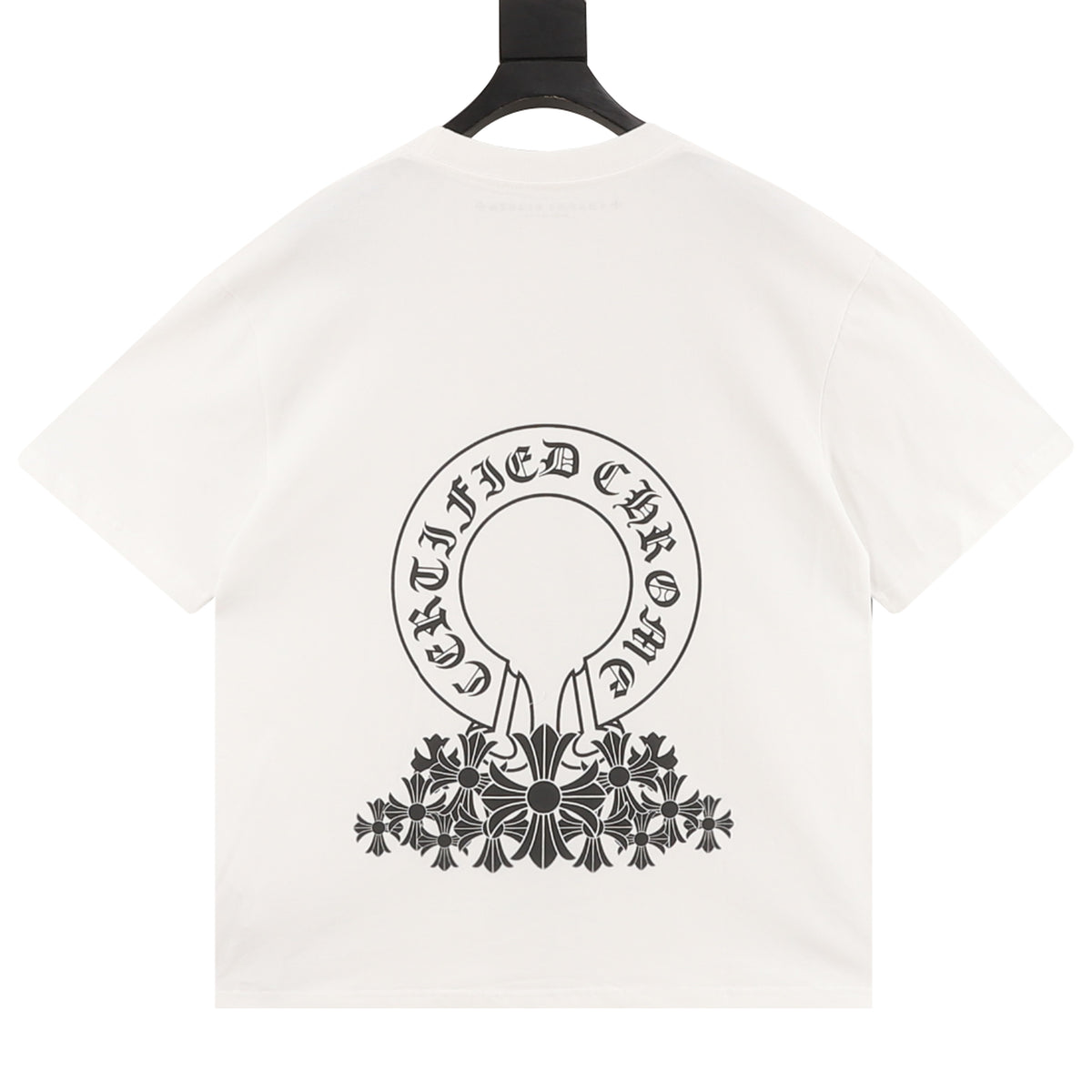 Chrome Hearts Horseshoe Multi-Cross Print T-Shirt product detail 2
