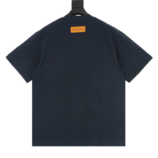 Louis Vuitton Gradient Sailboat Embroidered T-Shirt product detail 2
