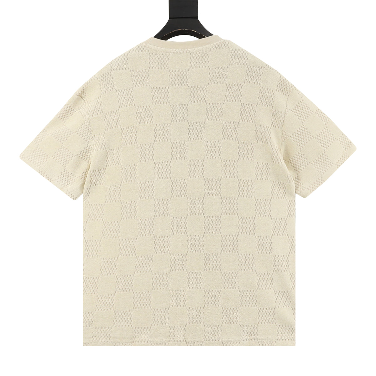 Louis Vuitton Damier Drawstring Terry T-Shirt - Black product detail 2