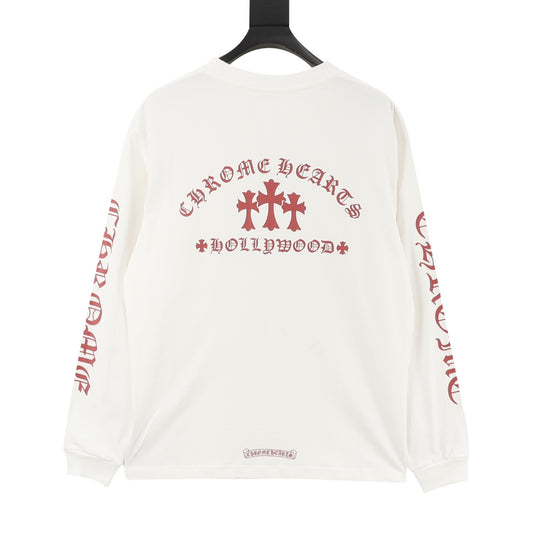 Chrome Hearts Pocket Cross Print Long-Sleeve T-Shirt product detail 2