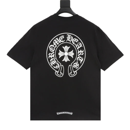 Chrome Hearts Horseshoe Cross Print T-Shirt product detail 2