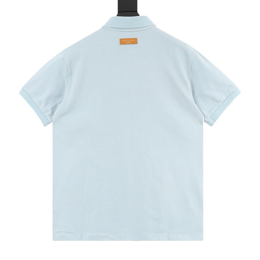 Louis Vuitton Contrast Stripe Polo Shirt product detail 2