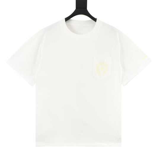 Chrome Hearts Golden Horseshoe Print T-Shirt product detail 2