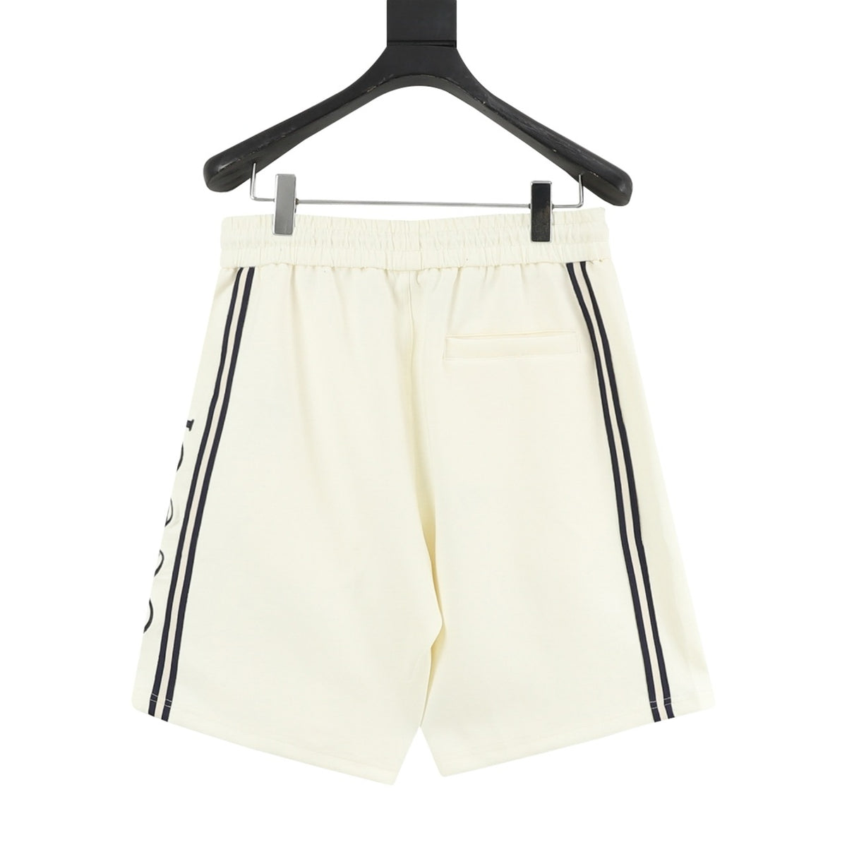 Gucci Side-Stripe Letter Embroidered Sport Shorts product detail 2