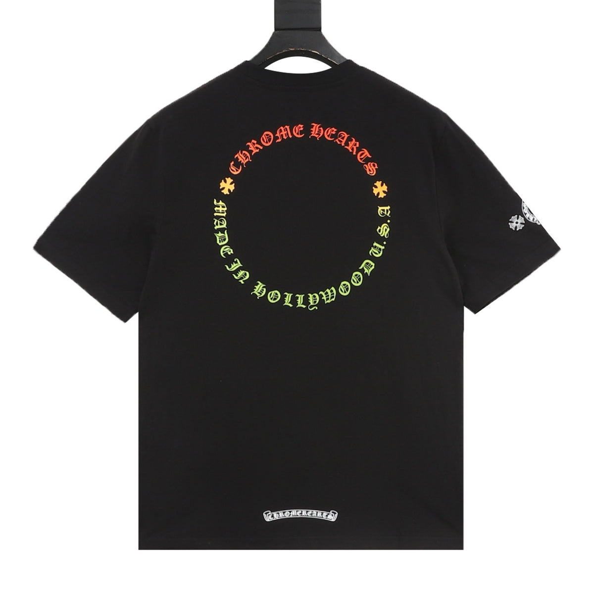 Chrome Hearts Multicolor Cross Print T-Shirt product detail 2