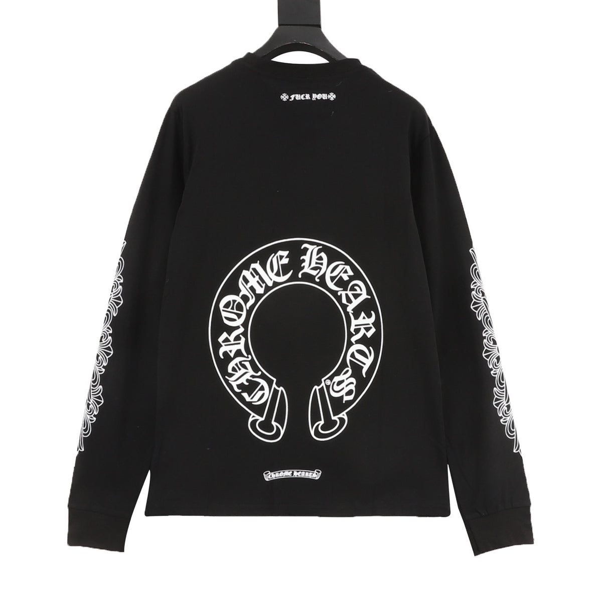 Chrome Hearts Outline Horseshoe Long-Sleeve T-Shirt product detail 2
