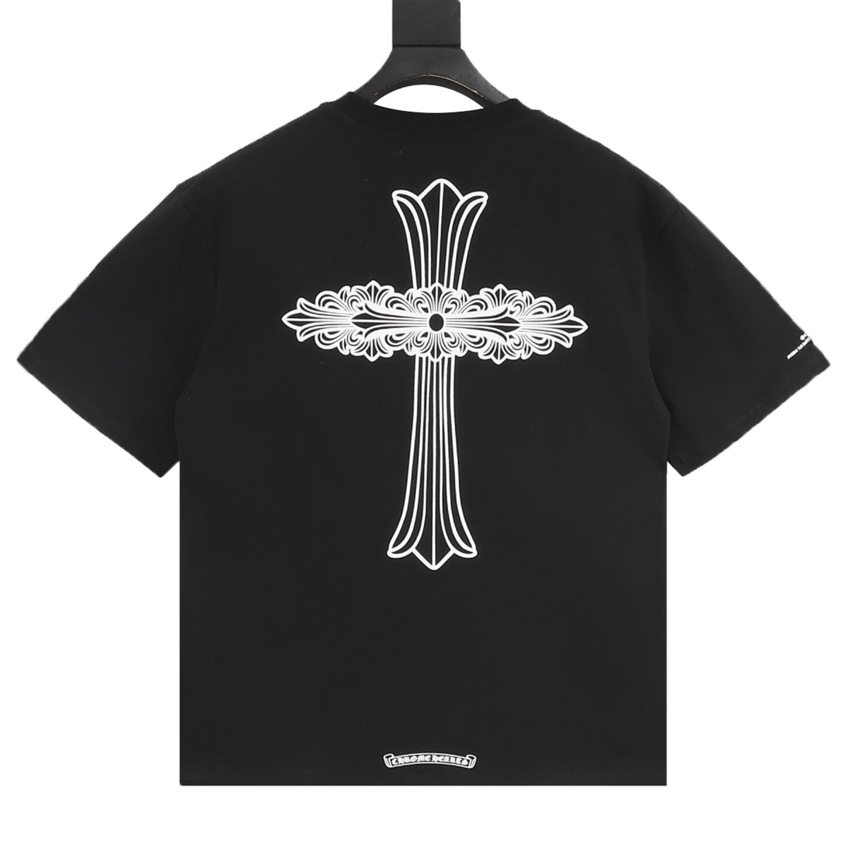 Chrome Hearts Gothic Script Pocket Cross Back Print T-Shirt product detail 2