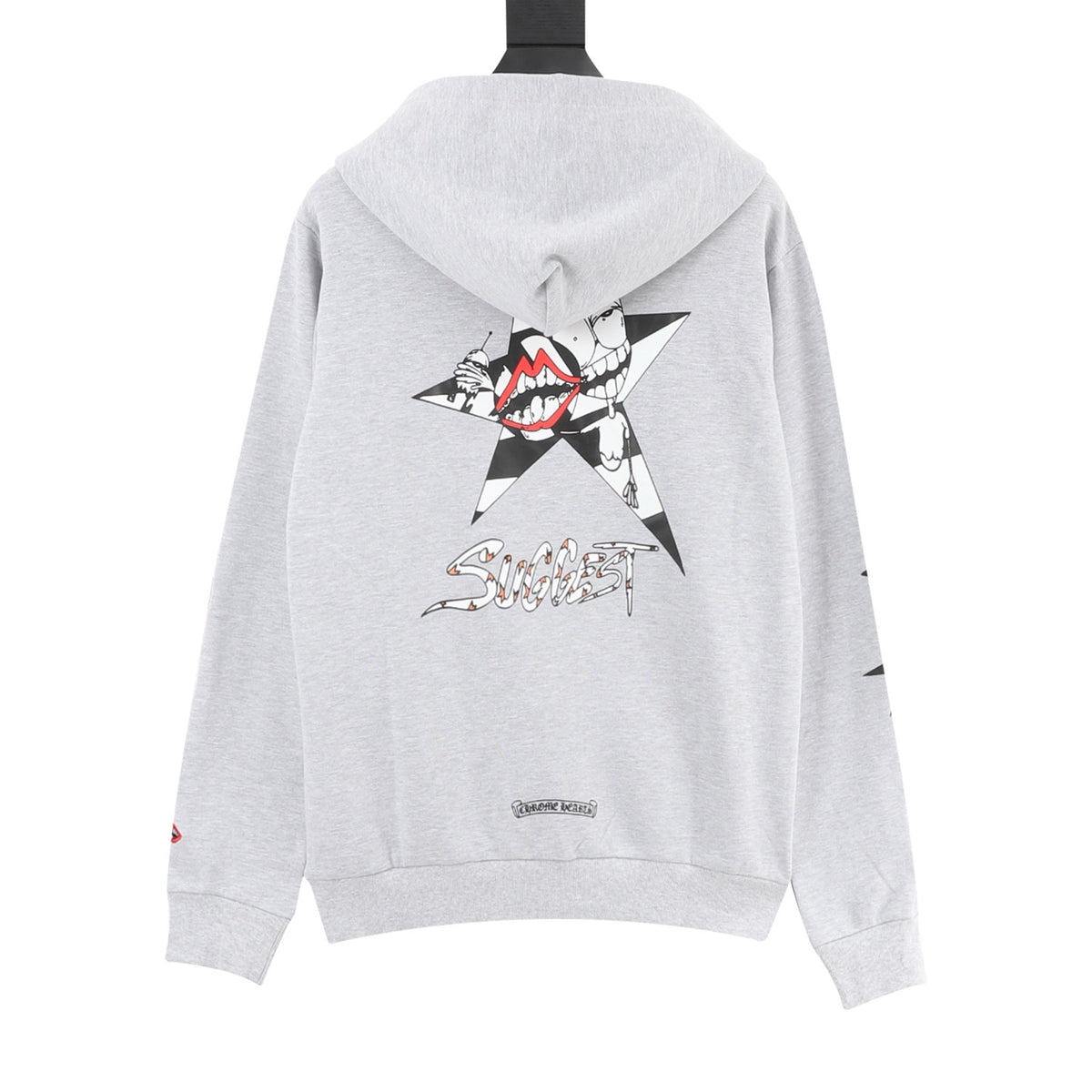 Chrome Hearts Star and Teeth Graphic Hoodie product detail 2