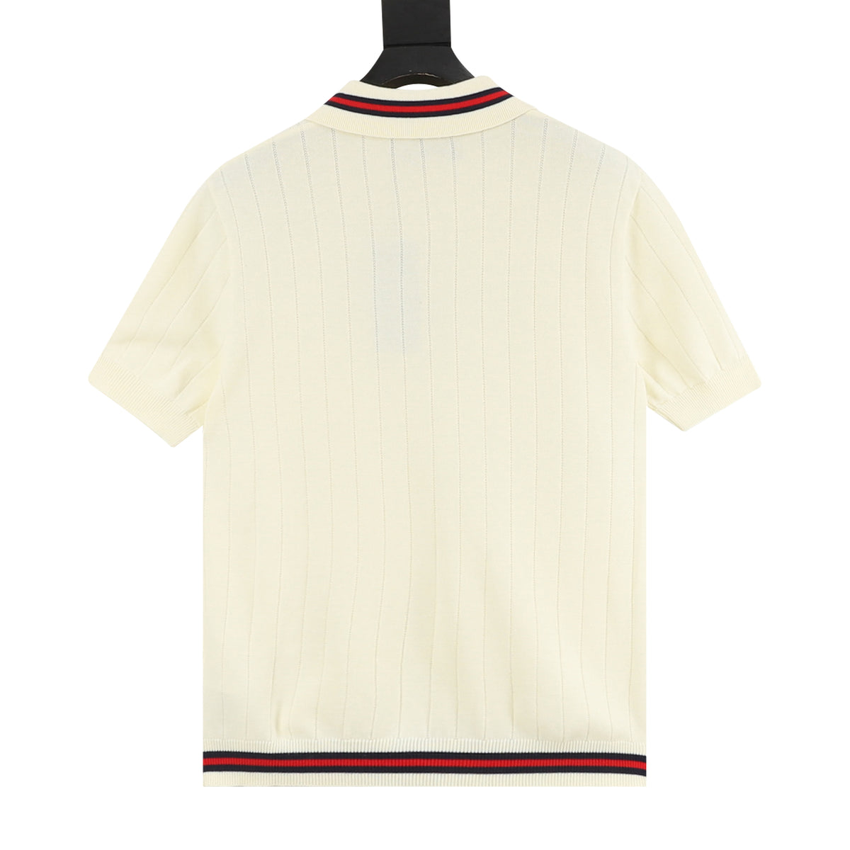 Gucci Pocket Embroidered Knit Polo Shirt product detail 2