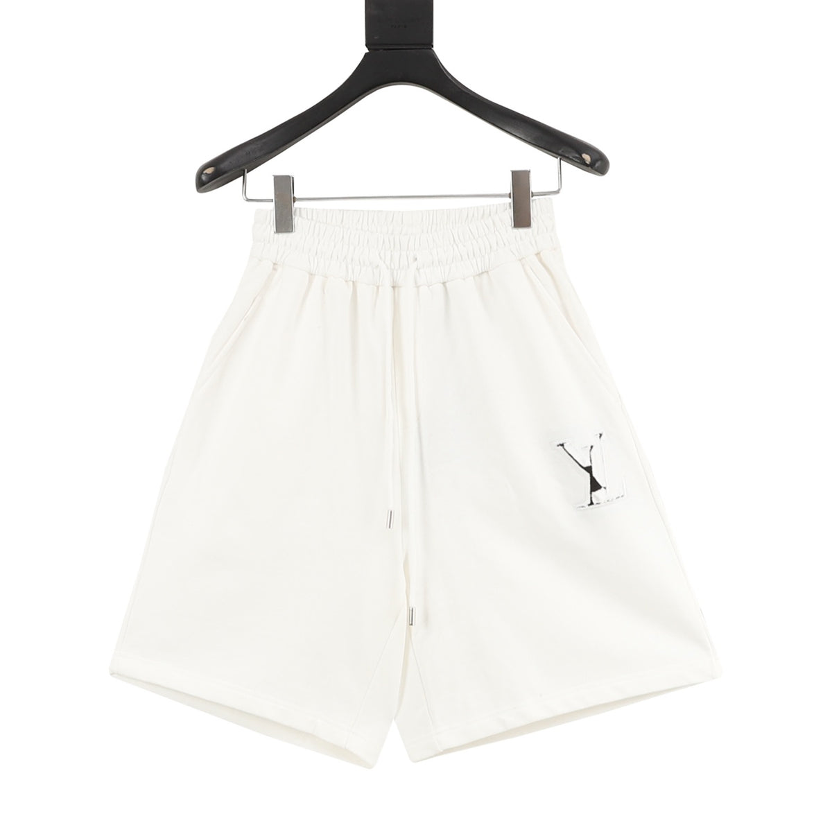 Louis Vuitton Laser-Cut Applique Logo Shorts product detail 2