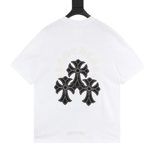 Chrome Hearts Gothic Script Cross T-Shirt product detail 2