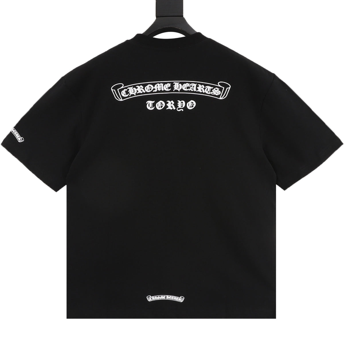 Chrome Hearts Gothic Scroll Print T-Shirt product detail 2