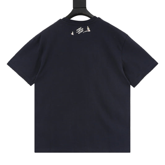 Louis Vuitton Origami Crane Embroidered T-Shirt product detail 2
