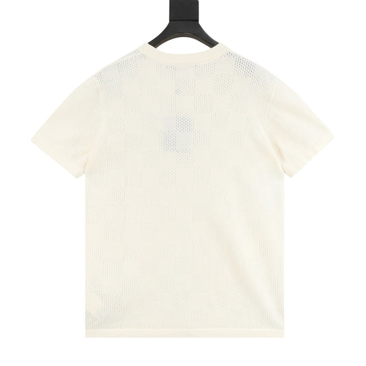 Louis Vuitton Damier Mesh Knit T-Shirt - Ivory product detail 2
