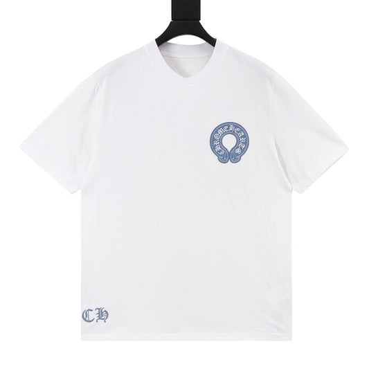 Chrome Hearts Gothic Script Cross Print T-Shirt product detail 2