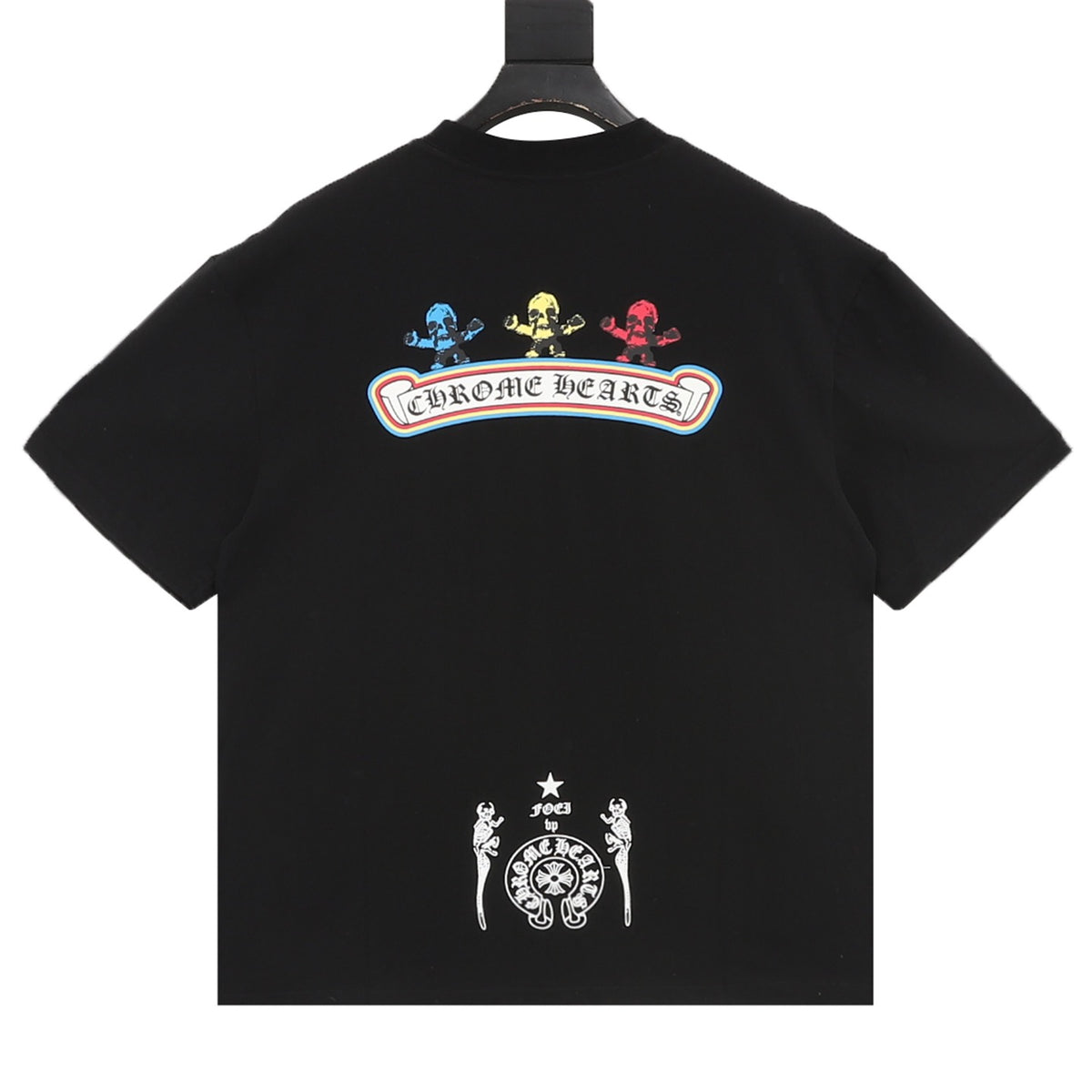 Chrome Hearts Multicolor Skull Figure T-Shirt product detail 2