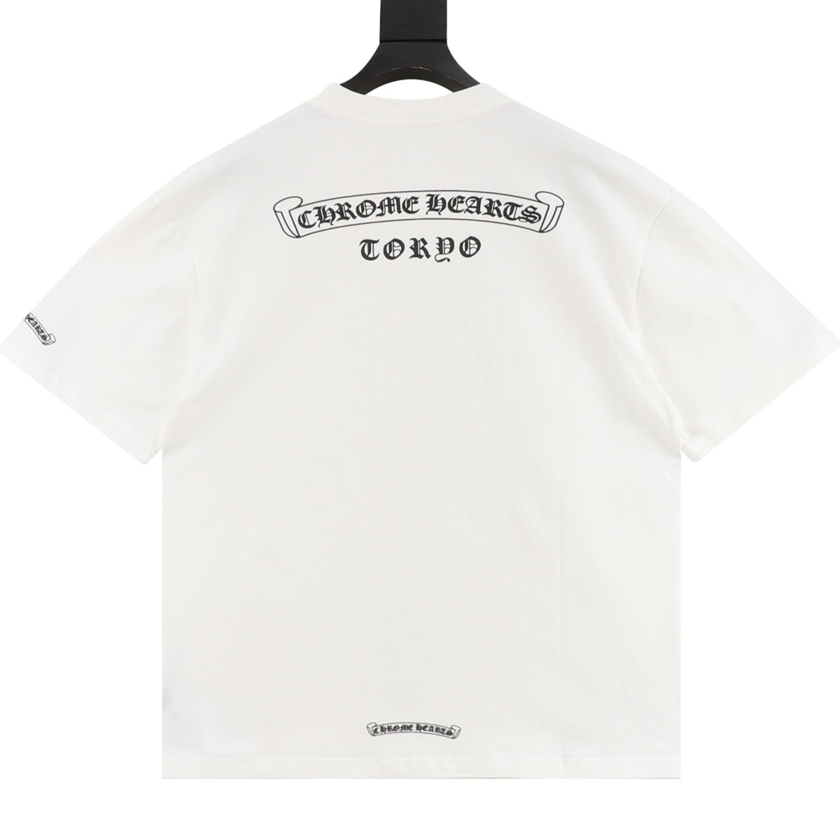 Chrome Hearts Gothic Scroll Print T-Shirt product detail 2