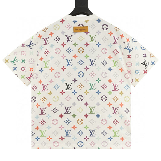 Louis Vuitton Multicolor Monogram Print T-Shirt product detail 2