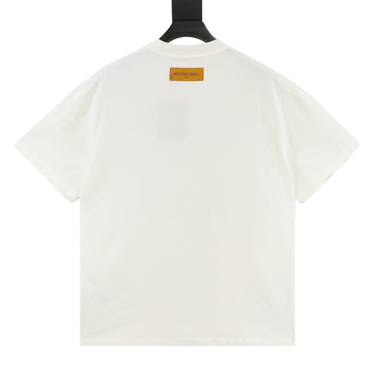 Louis Vuitton Arch Slogan Embroidered T-Shirt product detail 2