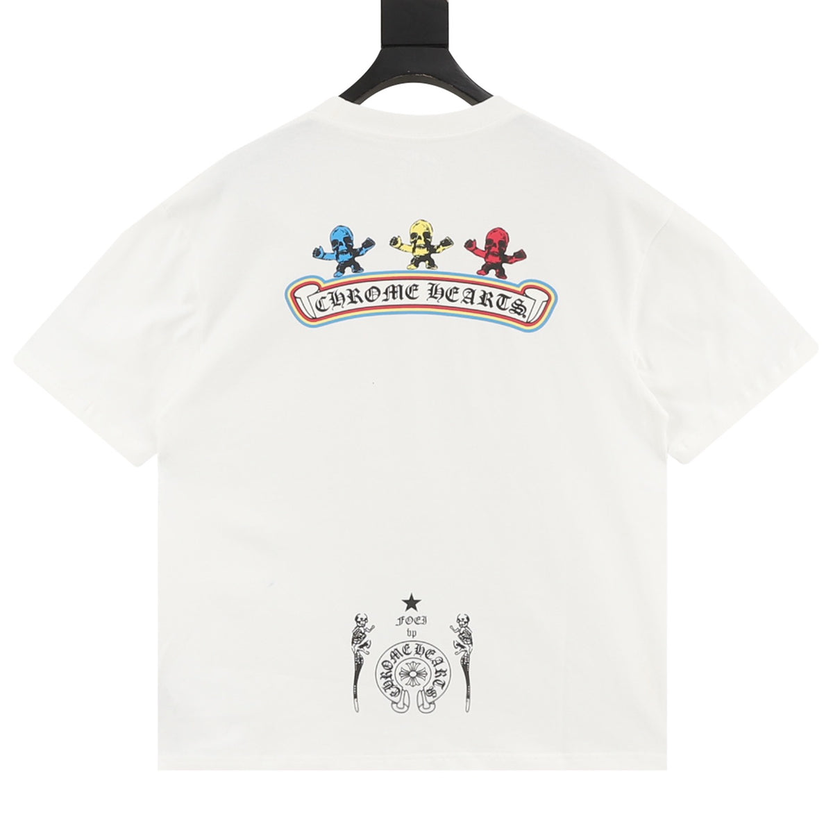 Chrome Hearts Multicolor Skull Figure T-Shirt product detail 2