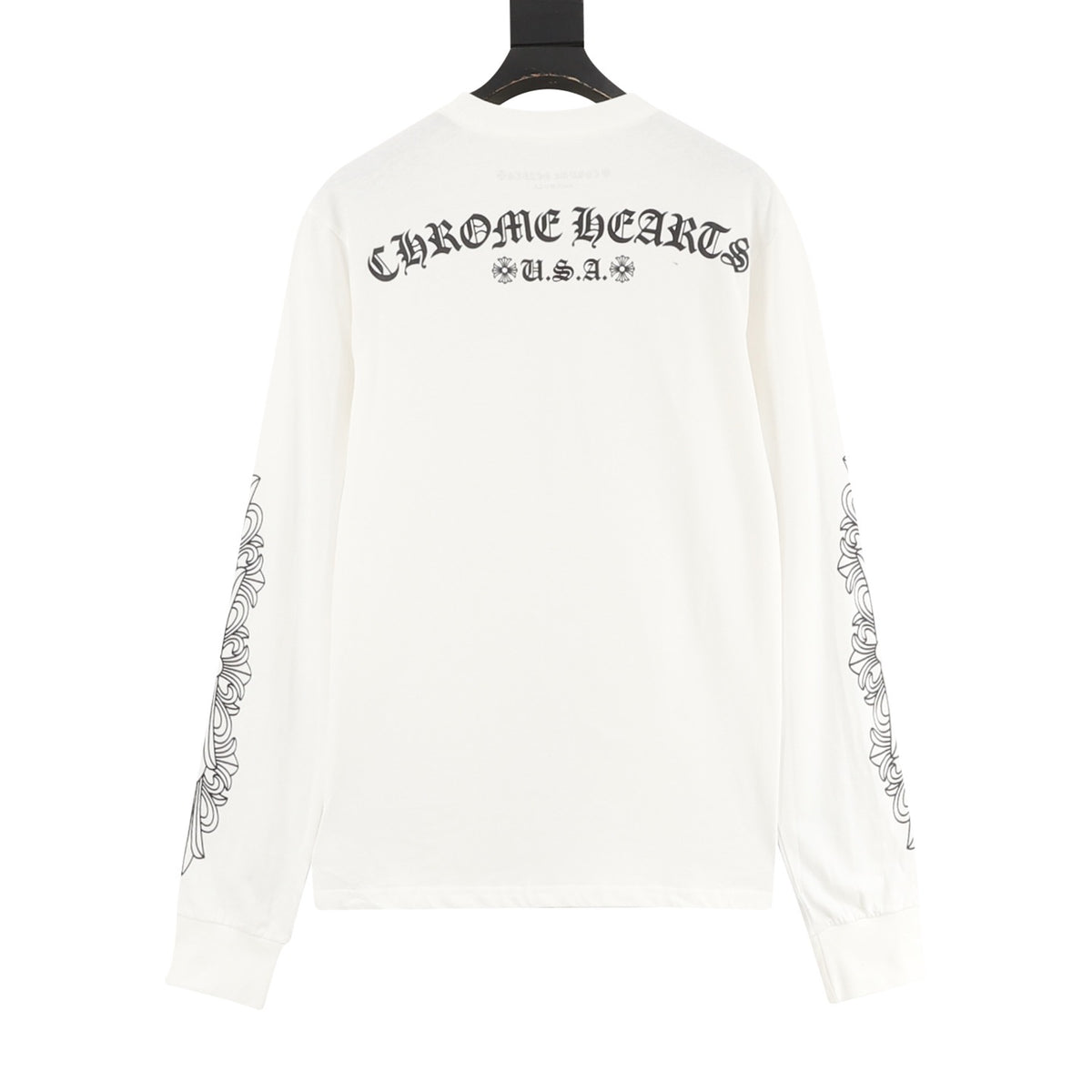 Chrome Hearts Gothic Script Back Print Long-Sleeve T-Shirt product detail 2
